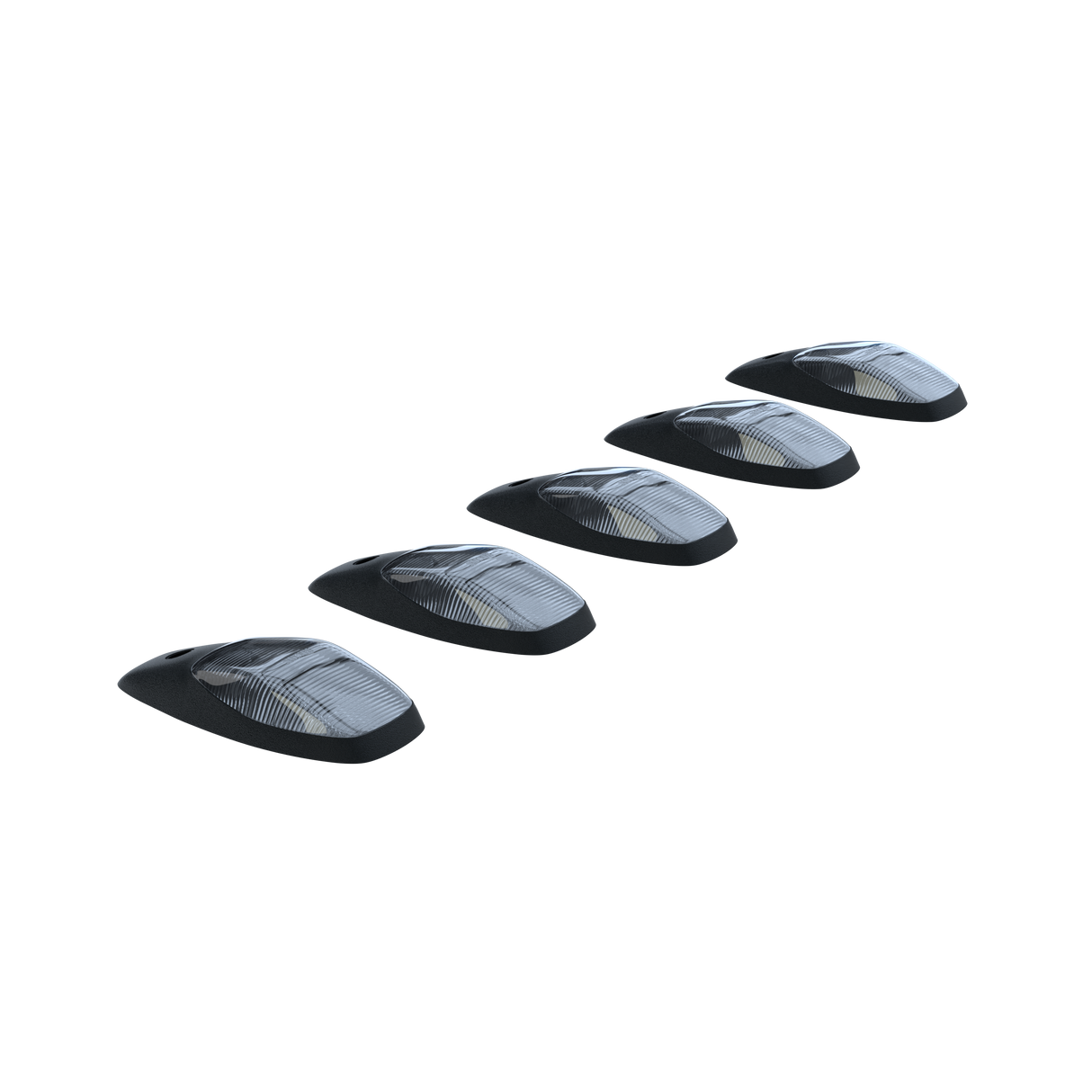 Dodge RAM HD 2500/3500 19-26 5 Piece Cab Roof Light Set 2-Way Front & Rear Facing Ultra High-Power LEDs Multiple Lens & Colors