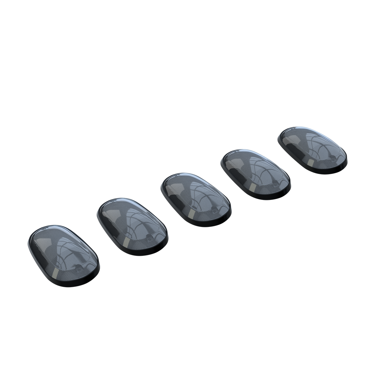 Dodge RAM Heavy-Duty 2500/3500 03-18 5 Piece Cab Roof Light Set 2-Way Front & Rear Facing Ultra High-Power LEDs Multiple Lens & Colors
