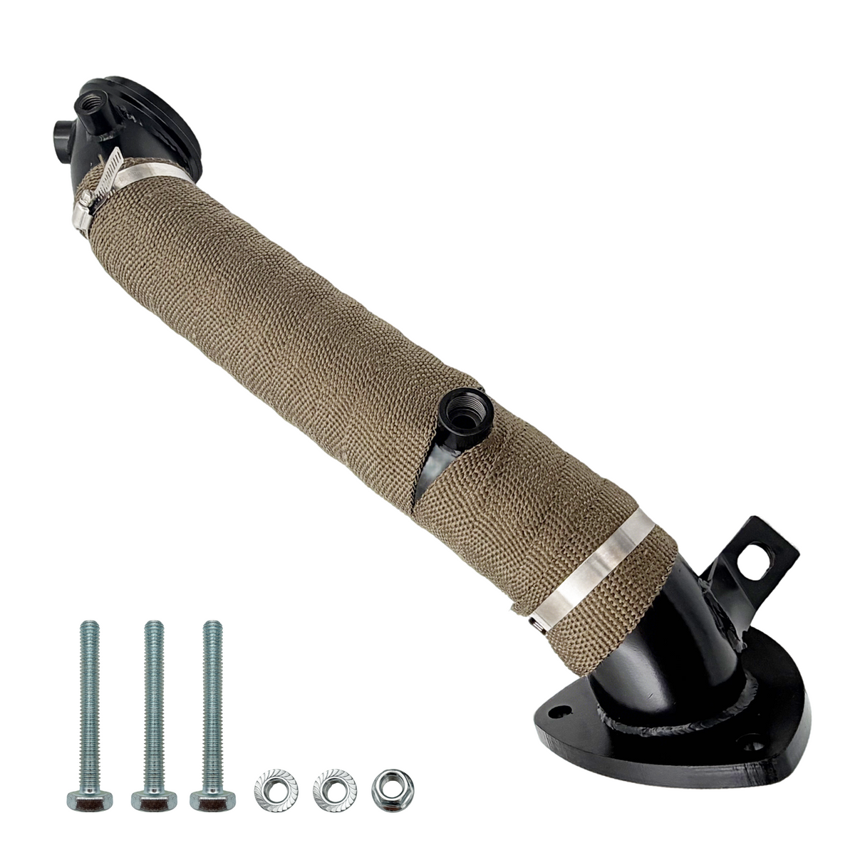 TruckTok 2015-2016 6.6L LML Duramax Diese 3 inch Downpipe Exhaust TruckTok