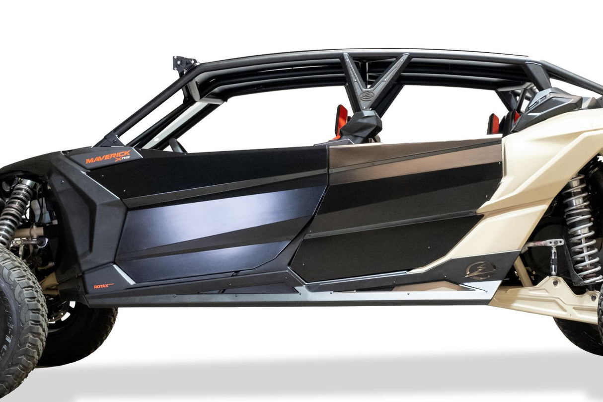 2017 to current Can Am X3 Maverick (4 Seat) Volt Series Rock Guards www.elektricoffroad.com