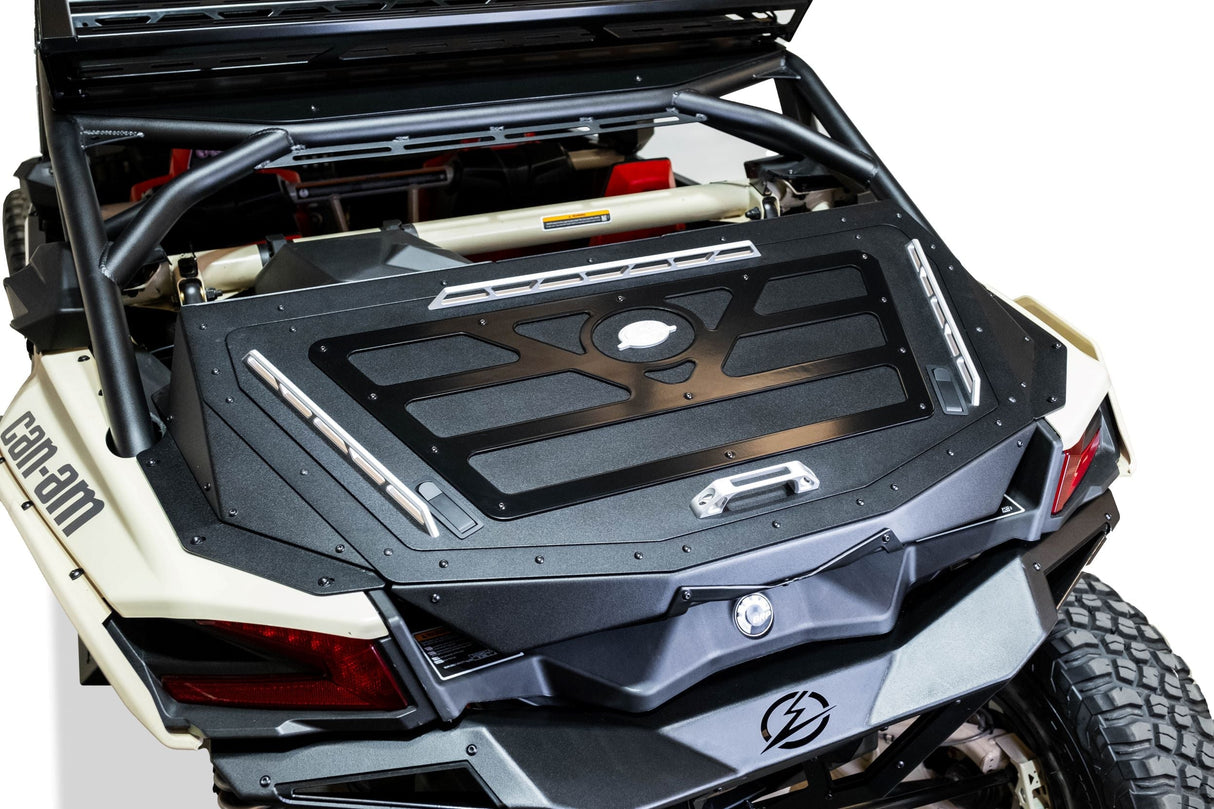 2017-2024 Can Am X3 Maverick Volt Series Baja Bed Box www.elektricoffroad.com
