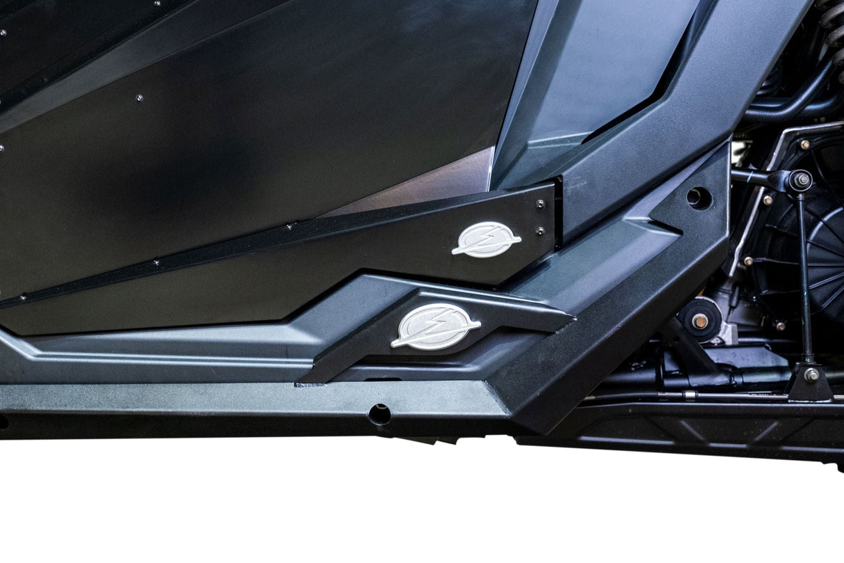 2020-2026 Polaris RZR Pro XP/ Pro R/ Turbo R (4 Seat) Volt Series Rock Guards www.elektricoffroad.com