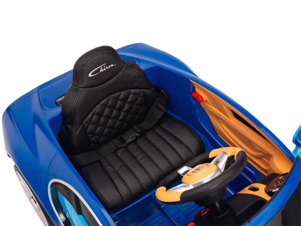 Bugatti Battery Powered RC Ride On Car W/Magic Cars® Wireless Parental Control