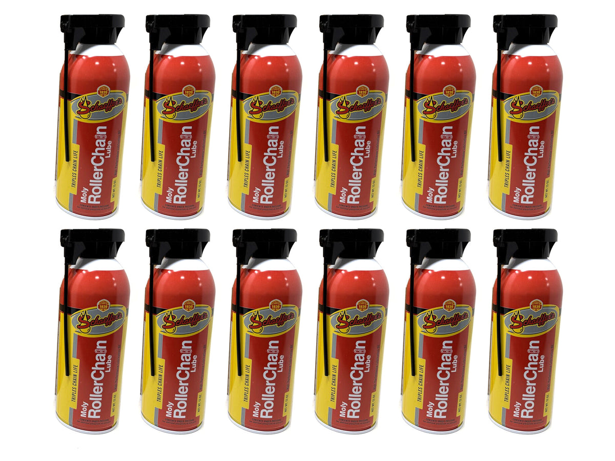 Schaeffers 0227-011S Moly Roller Chain Lube, 13oz Spray Can Schaeffers
