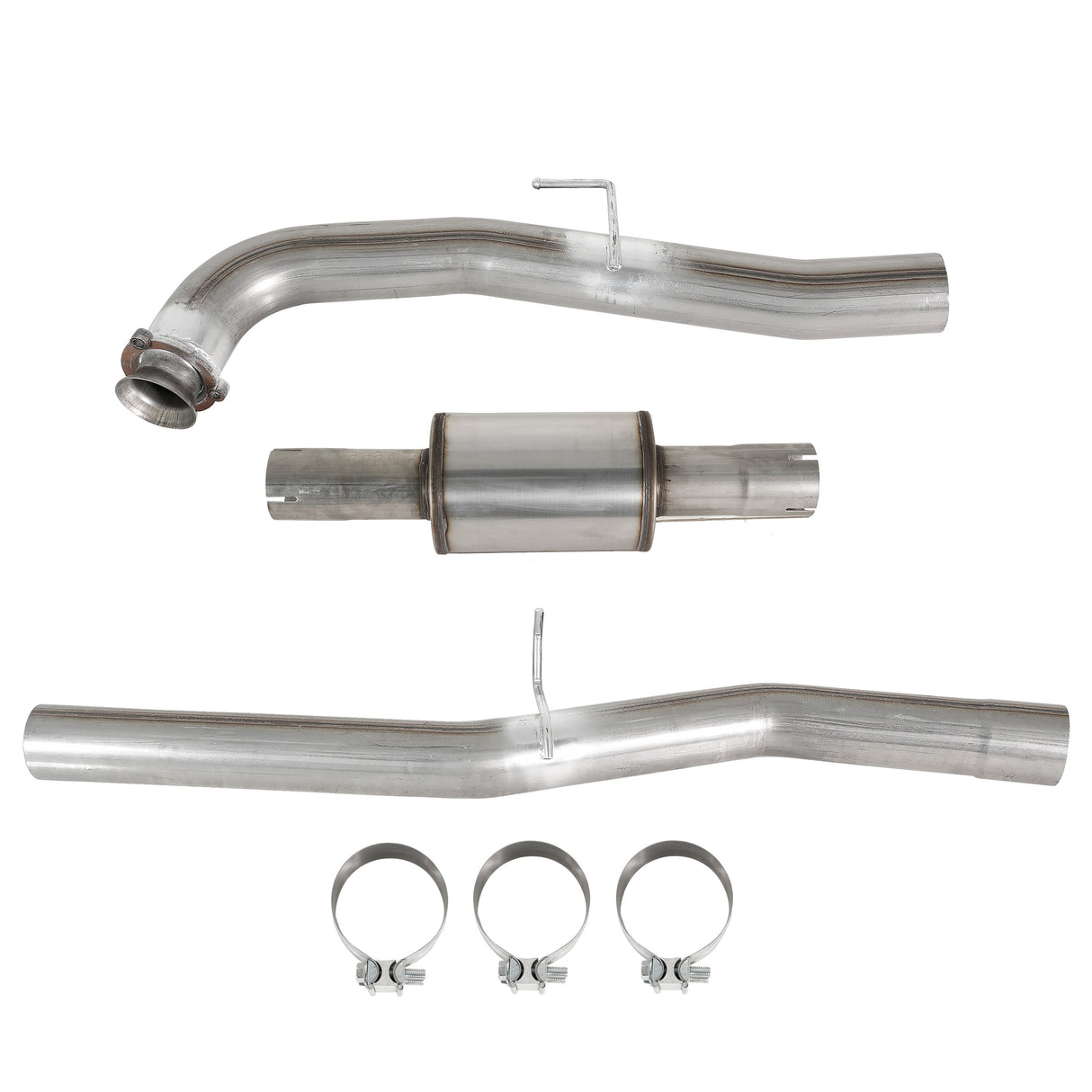 TruckTok 2015.5-2016 Chevy/GMC Duramax LML 4" DPF & CAT Delete Pipe(With Muffler) TruckTok