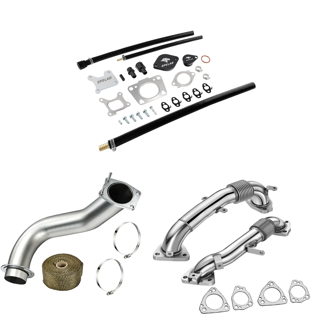 SPELAB 2017-2025 6.6L Duramax L5P EGR Valve Cooler Delete Kit