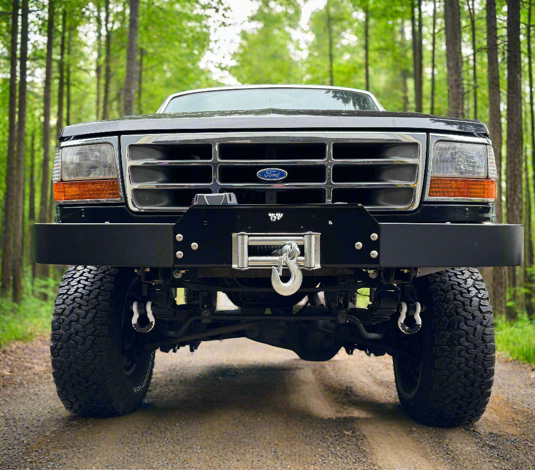 Engineered Vintage ‘GOAT' winch bumper - 1987-1997 Ford F-Series Engineered Vintage LLC
