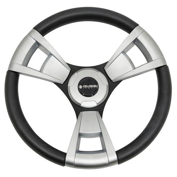 Gussi Model 13 Soft Touch Steering Wheel (Aluminum)(Club Car HUB)
