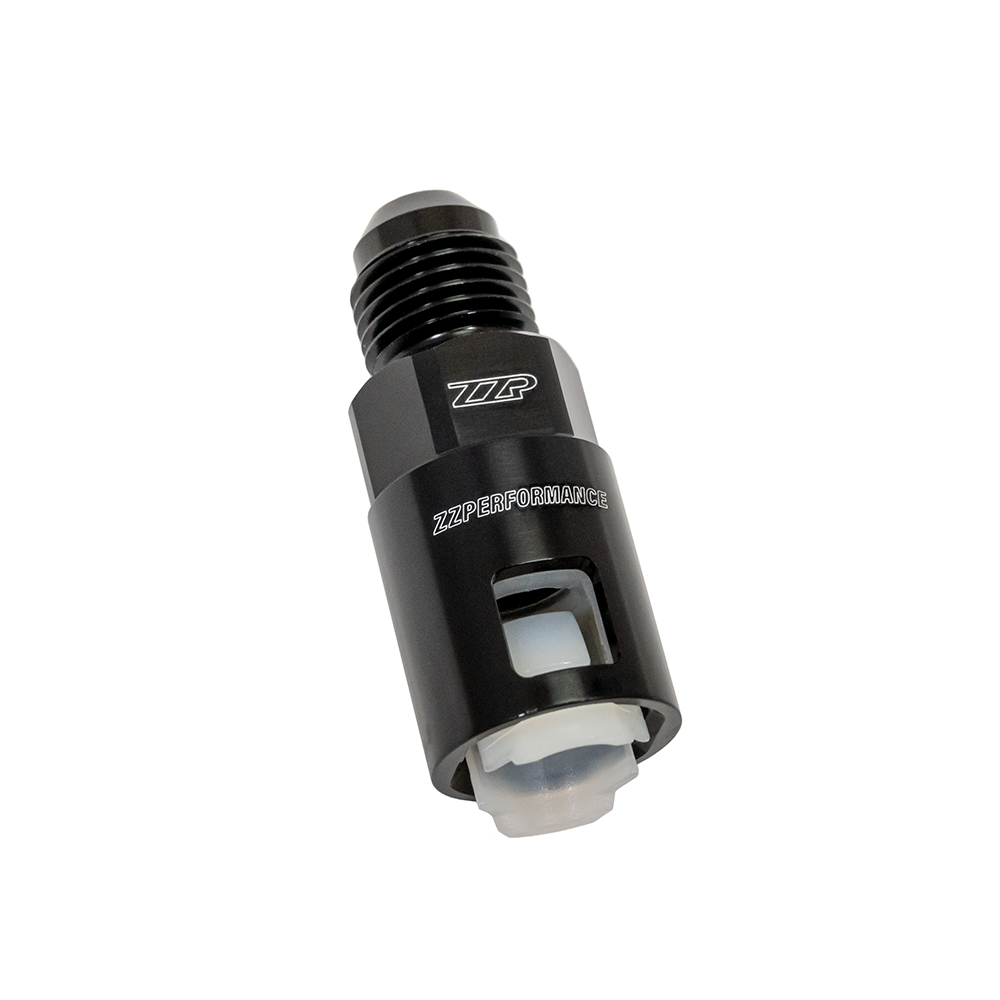 ZZP - 06 AN Male to 3/8 Clip Fitting