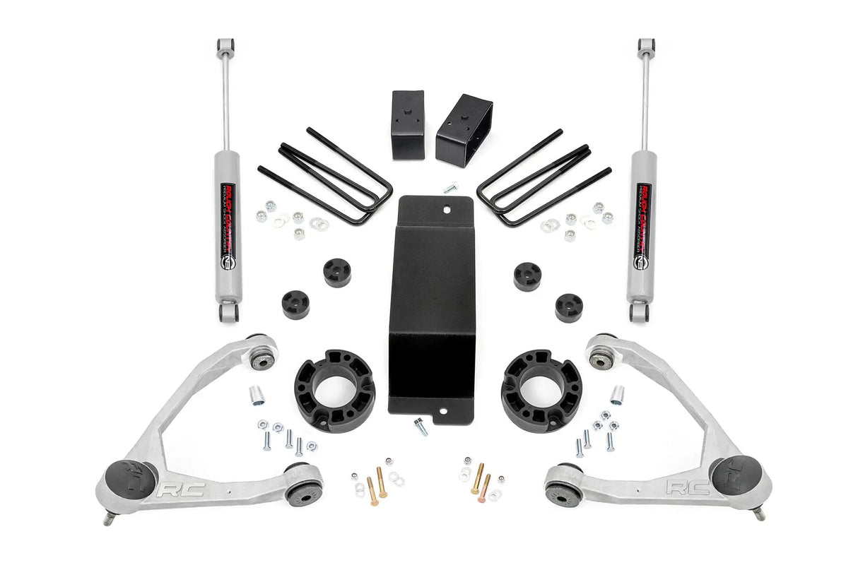 Rough Country 3.5 Inch Lift Kit Chevy/GMC 1500 4WD/AWD 2007-2016 19431A