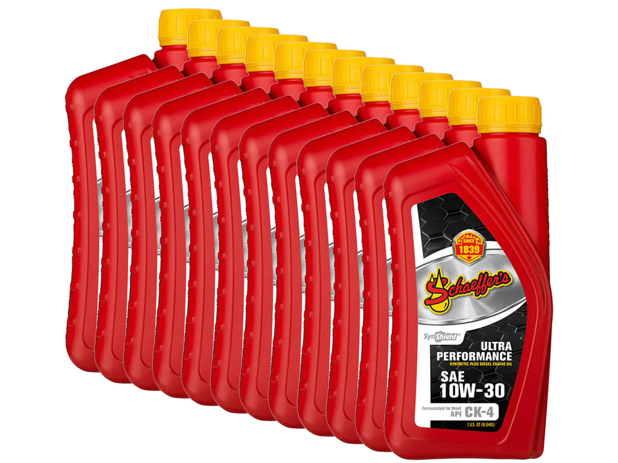 Schaeffers 0722 SynShield Ultra Performance 10W-30 Diesel Engine Oil Schaeffers