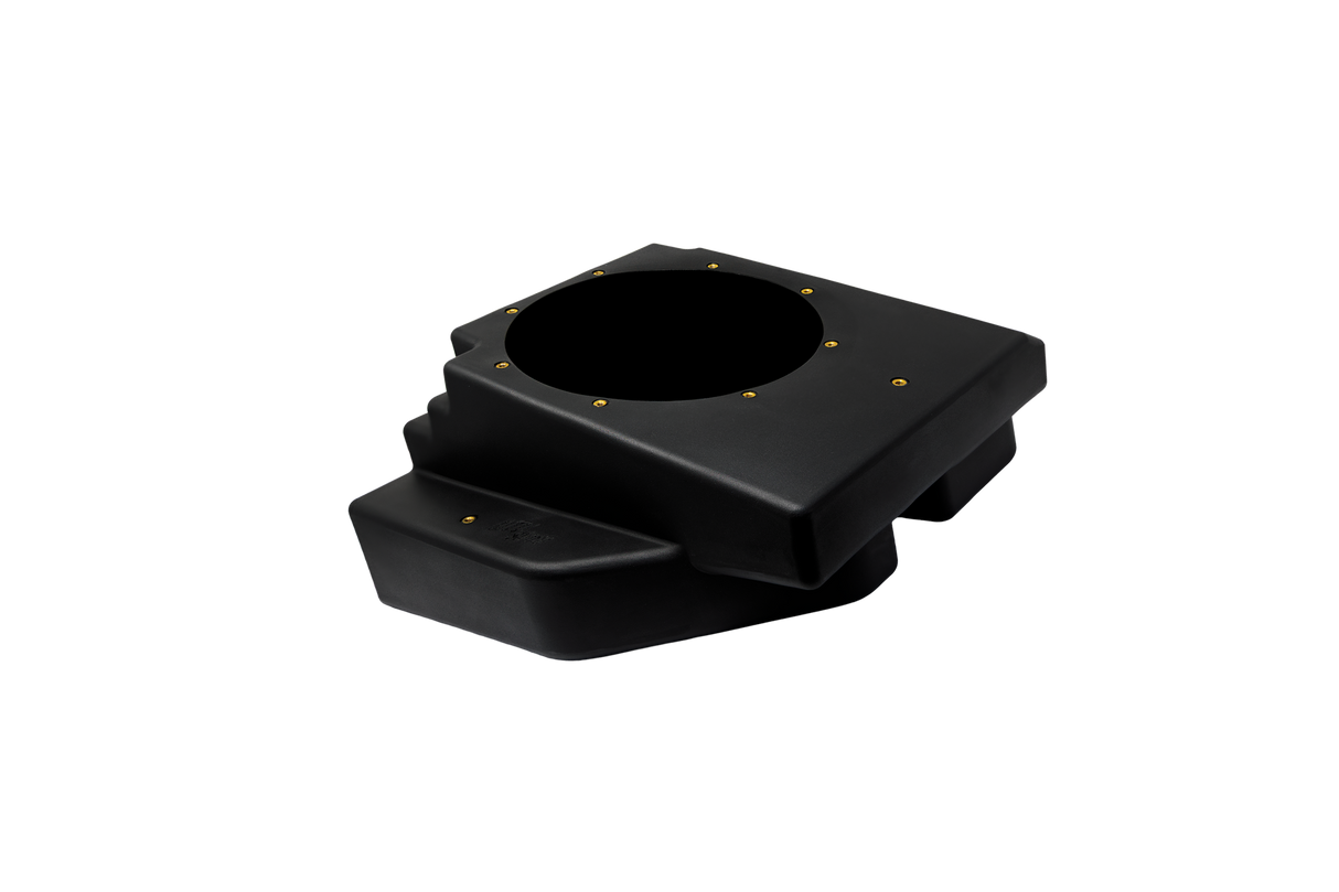 Can-Am® Maverick R 10" Rear Driver Subwoofer Enclosure (4-SEAT MODELS) – Unloaded | UTVS-R-ENC-DRIVER-4R UTV Stereo