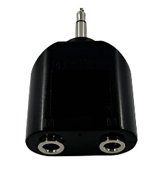 Y-Adapter 1/8" (3.5mm) Mono Male to Dual 1/8" (3.5mm) Mono Female TekShack