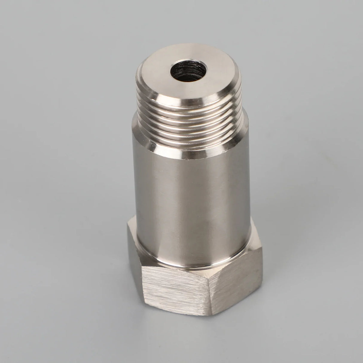 4PCS M18*1.5 CEL Check Engine Light O2 Sensor Test Pipe Extension Extender Adapter Spacer 45mm