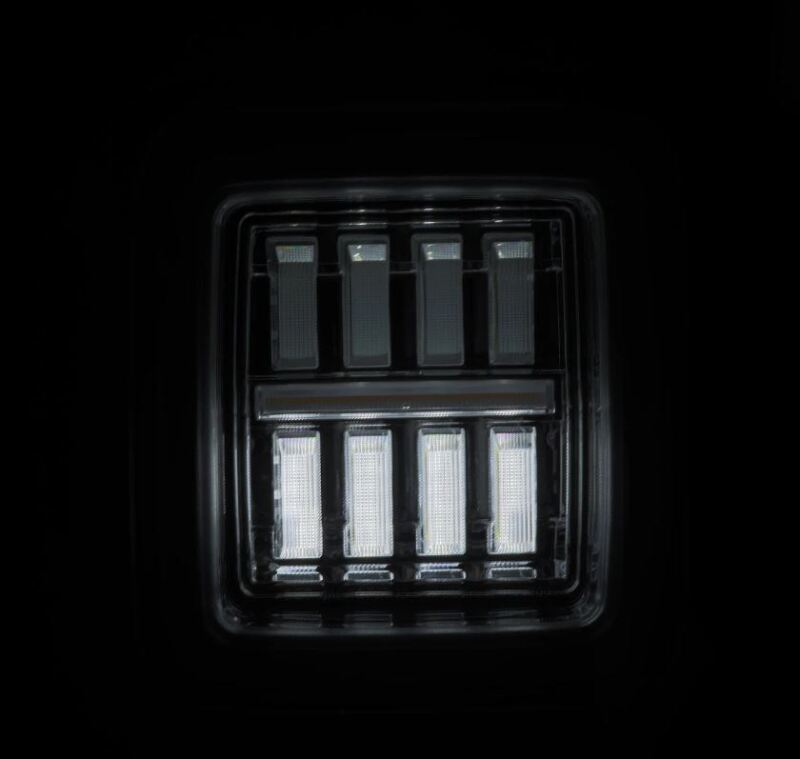 AlphaRex Nova-Series Prismatic LED Tail Lights Clear | '18-Current JL Wrangler / '20-Current JT Gladiator