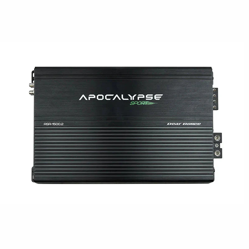 Deaf Bonce Apocalypse ASA-1500.2 1500W RMS 2-Channel Amplifier Deaf Bonce