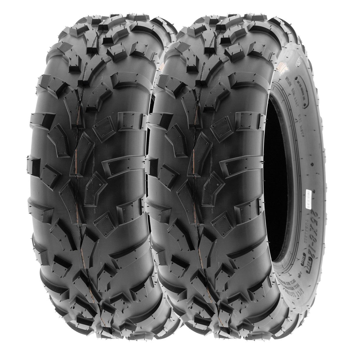 SunF ATV TIRE/UTV TIRE All Terrain 6 PR Tubeless A010 (set of 2) SUNF
