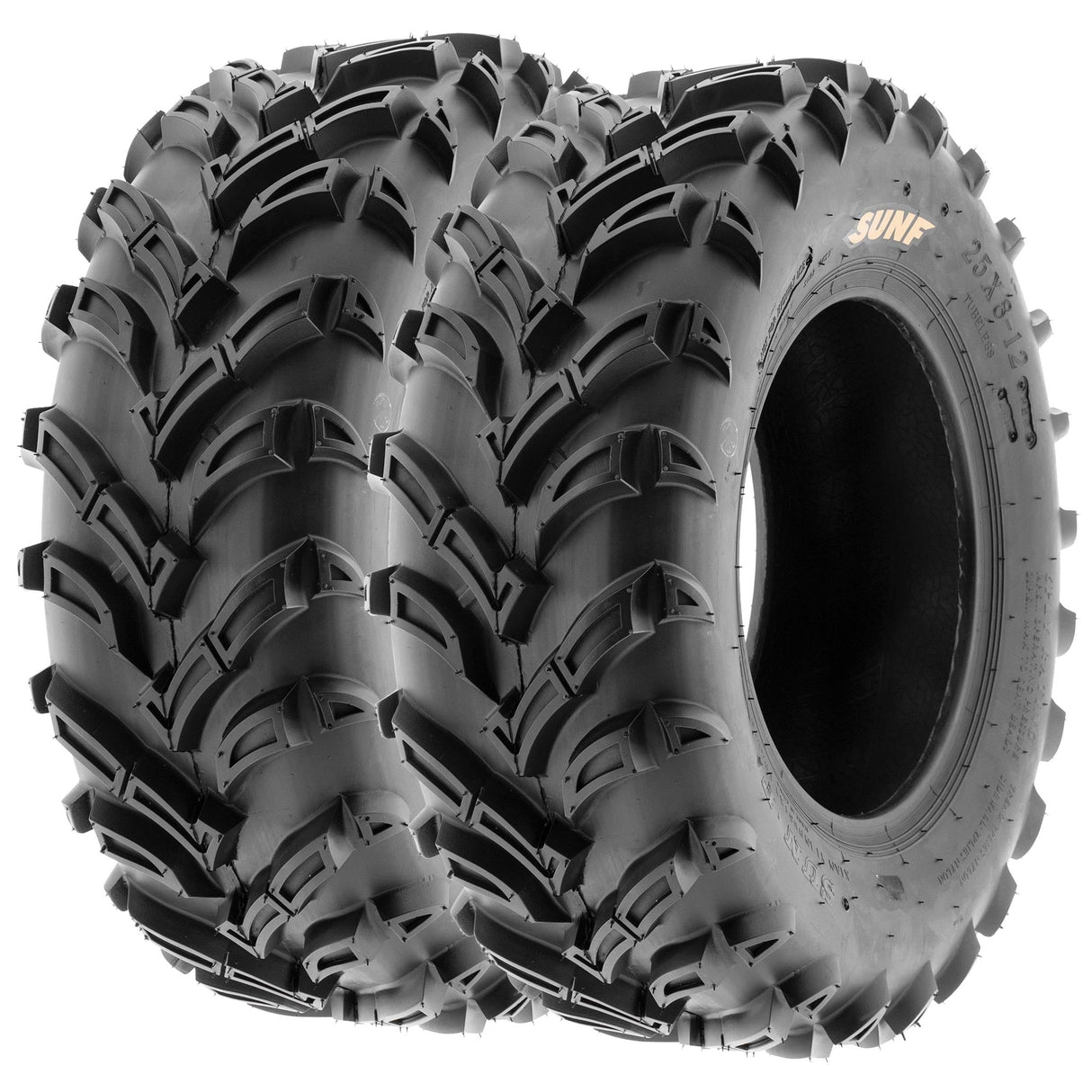 SunF ATV TIRE/UTV TIRE All Terrain 6 PR Tubeless A024 (set of 4) SUNF