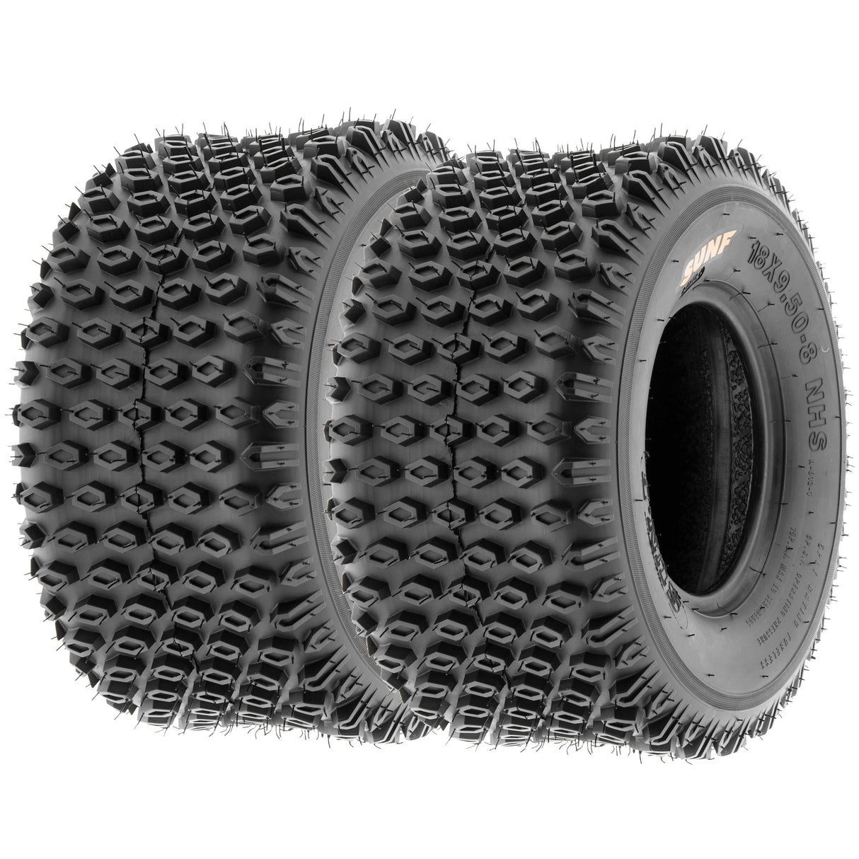 SunF ATV TIRE/UTV TIRE All Terrain 6 PR Tubeless A012 (bundle set) SUNF