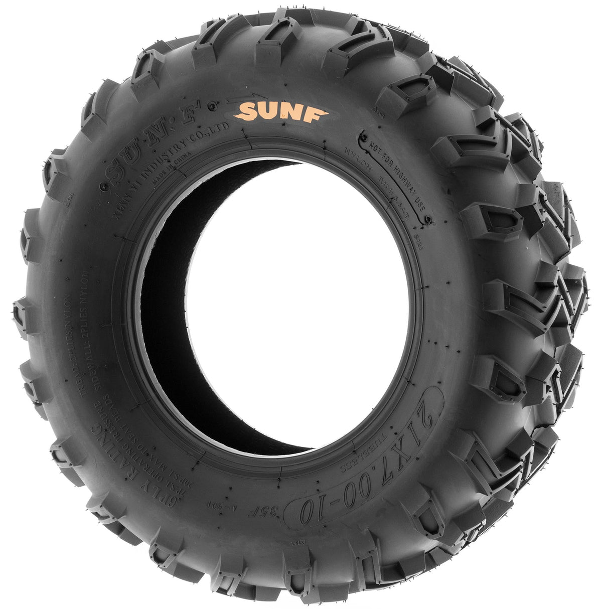 SunF ATV TIRE/UTV TIRE All Terrain 6 PR Tubeless A001 (set of 2) SUNF