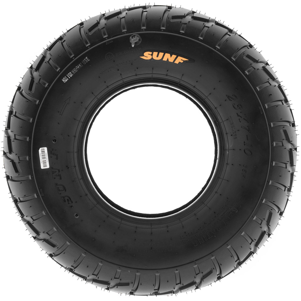 SunF ATV TIRE/UTV TIRE SPORT DIRT FLAT TRACK 6 PR Tubeless A021 SUNF