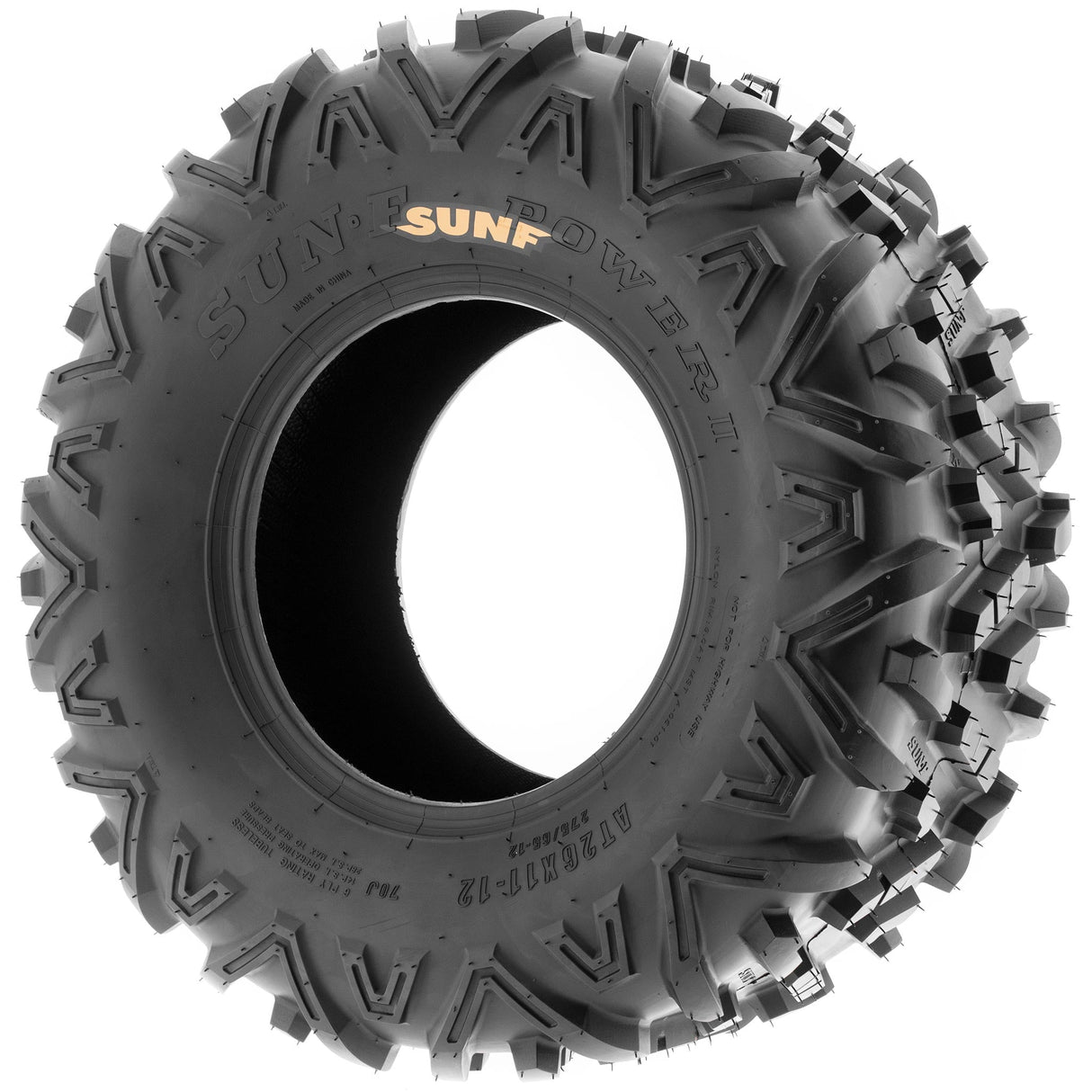 SunF ATV TIRE/UTV TIRE All Terrain 6 PR Tubeless A051 POWER II (set of 2) SUNF