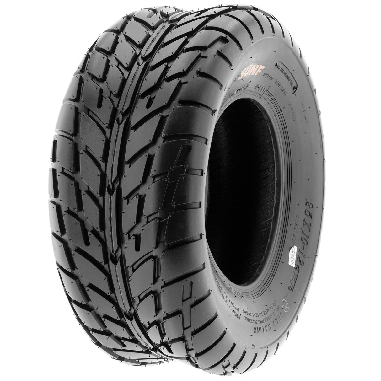 SunF ATV TIRE/UTV TIRE SPORT DIRT FLAT TRACK 6 PR Tubeless A021 (set of 2) SUNF
