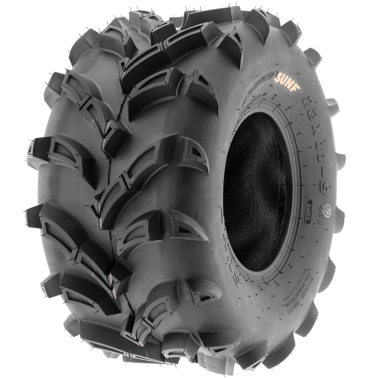 SunF ATV TIRE/UTV TIRE All Terrain 6 PR Tubeless A024 (set of 2) SUNF