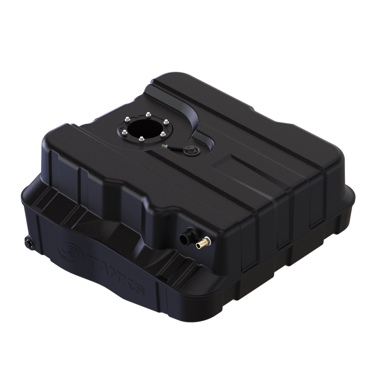 S&B 40 Gallon (After Axle) High-Capacity Fuel Tank 2000-2010 Ford Powerstroke 7.3L, 6.0L, 6.4L F-350, F-450, F-550 Cab Chassis