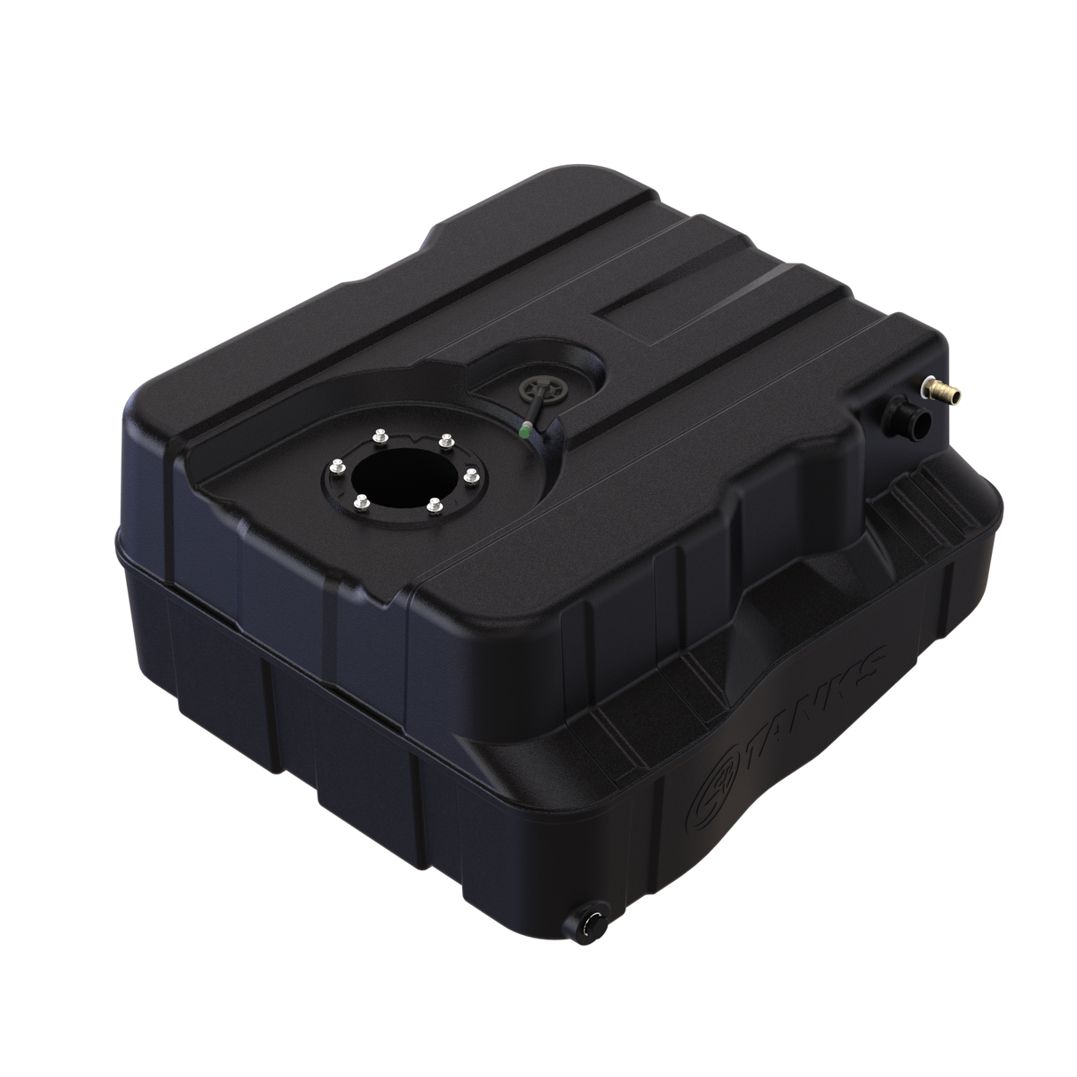 S&B 40 Gallon (After Axle) High-Capacity Fuel Tank 2000-2010 Ford Powerstroke 7.3L, 6.0L, 6.4L F-350, F-450, F-550 Cab Chassis S&B