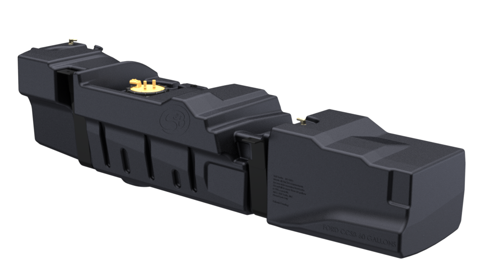 S&B 60 Gallon High-Capacity Fuel Tank for 2008-2010 Ford Powerstroke 6.4L Crew Cab Short Bed S&B