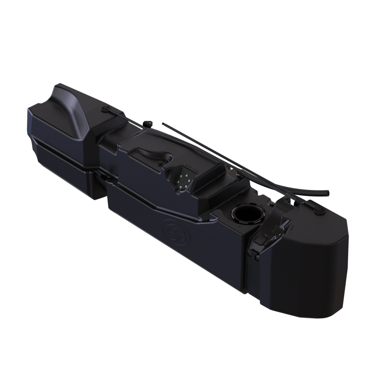 S&B 56 Gallon High-Capacity Fuel Tank for 2013-2026 Dodge Ram Cummins 6.7L, Crew Cab Long Bed S&B