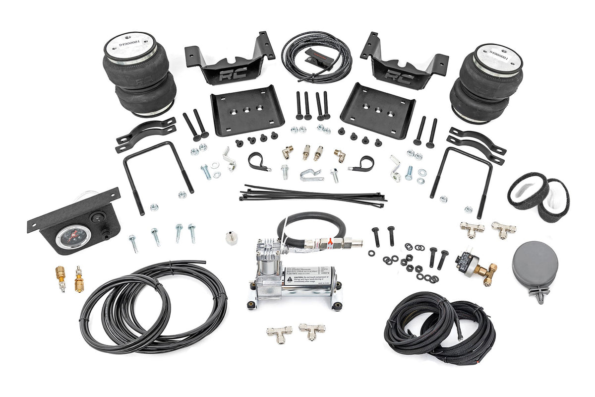 Air Spring Kit w/compressor Silverado/Sierra 1500 (07-18 & Classic) Rough Country