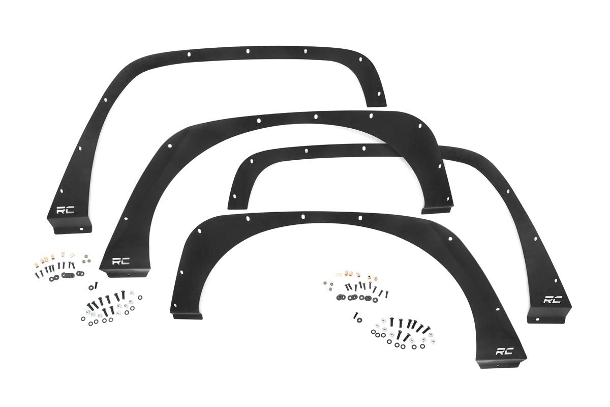Fender Delete Kit FR & RR Jeep Wrangler JK/Wrangler Unlimited (2007-2018) Rough Country