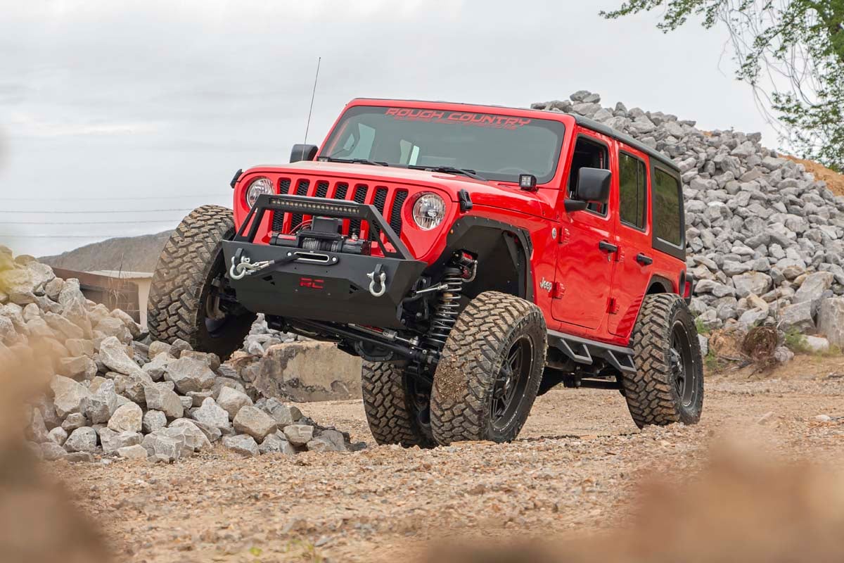 Fender Delete Kit FR & RR Jeep Wrangler JL (18-26)/Wrangler Unlimited (18-26) Rough Country