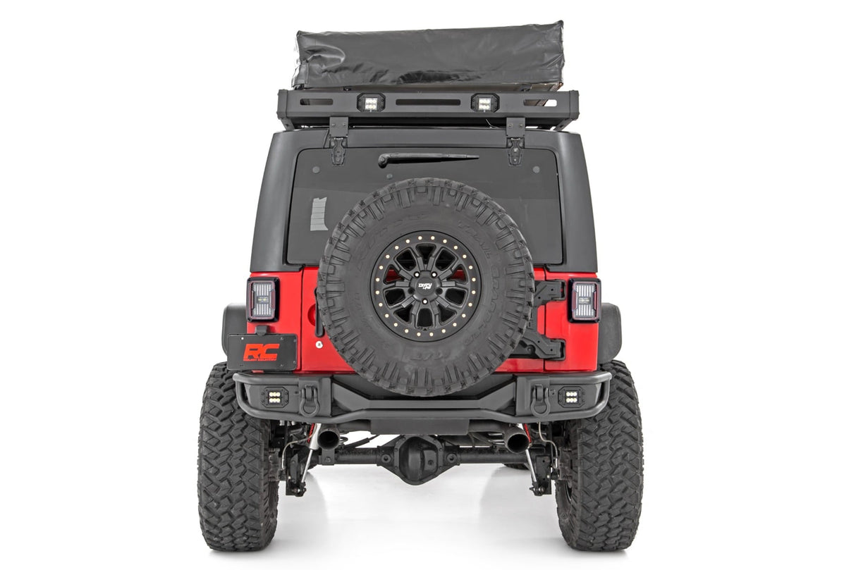 Rear Bumper Tubular Jeep Wrangler JK/Wrangler Unlimited (2007-2018) Rough Country