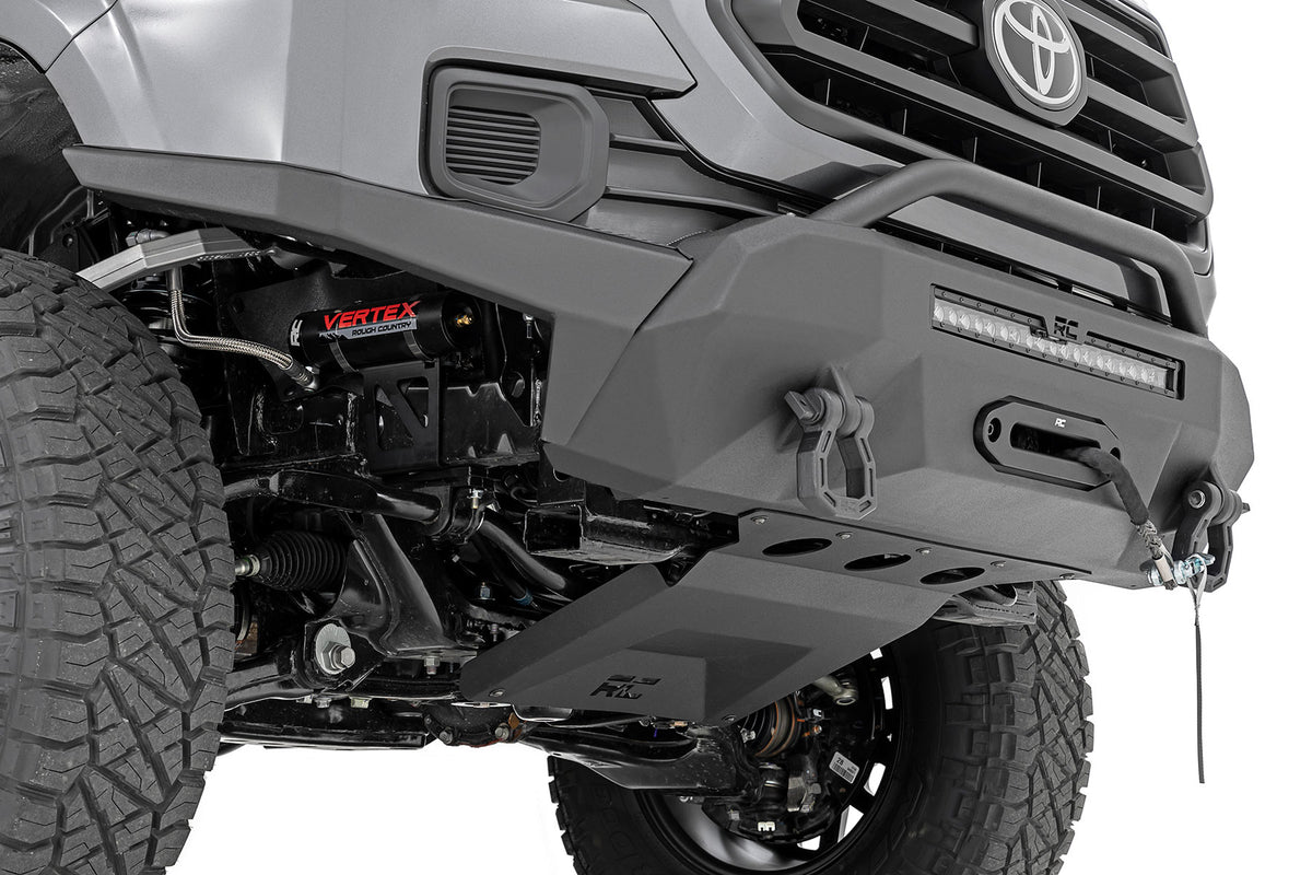 Front Bumper High Clearance Hybrid 20 Inch Black LED Toyota Tacoma (16-23) Rough Country