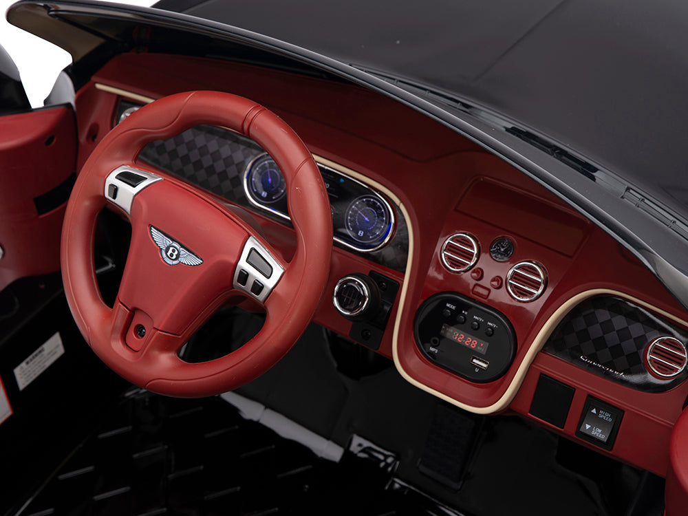 2 Seater Bentley Continental Ride On Car For Children W/Magic Cars® Wireless Parental Control