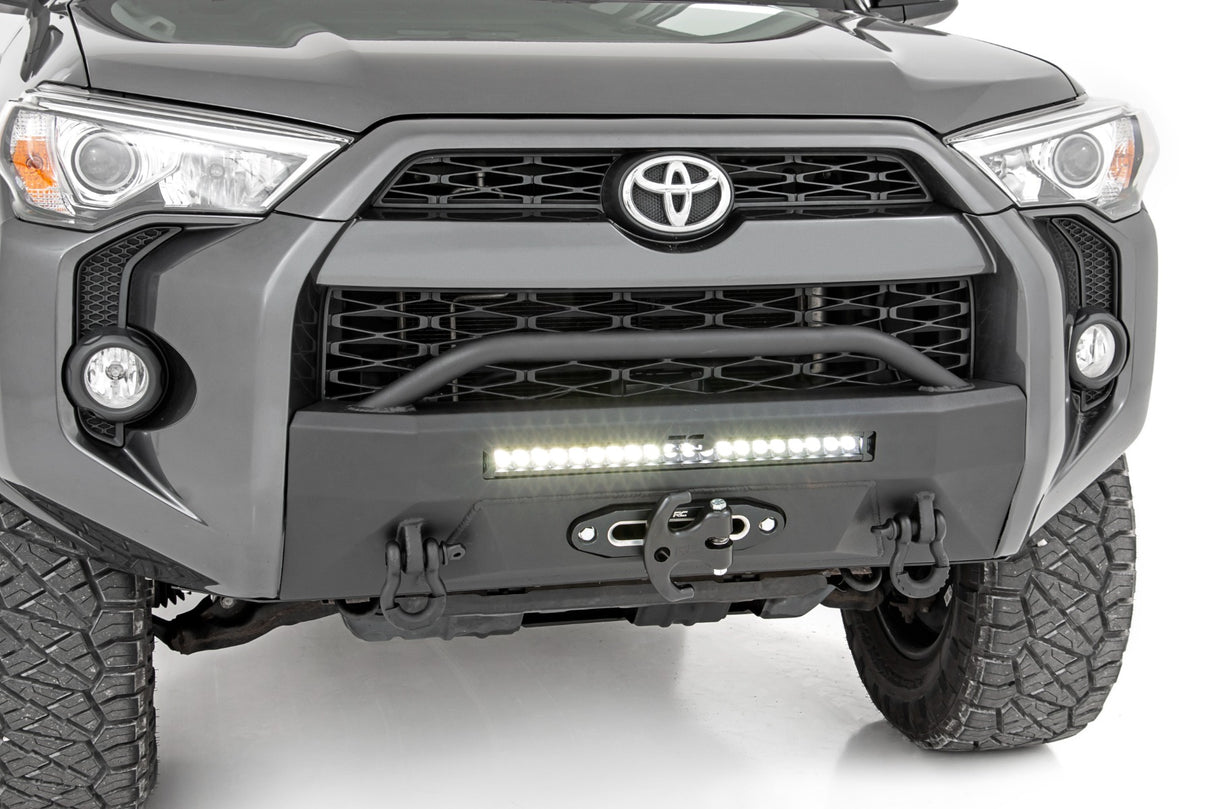 Front Bumper Hybrid 20 Inch Black DRL Toyota 4Runner 2WD/4WD (2014-2024) Rough Country