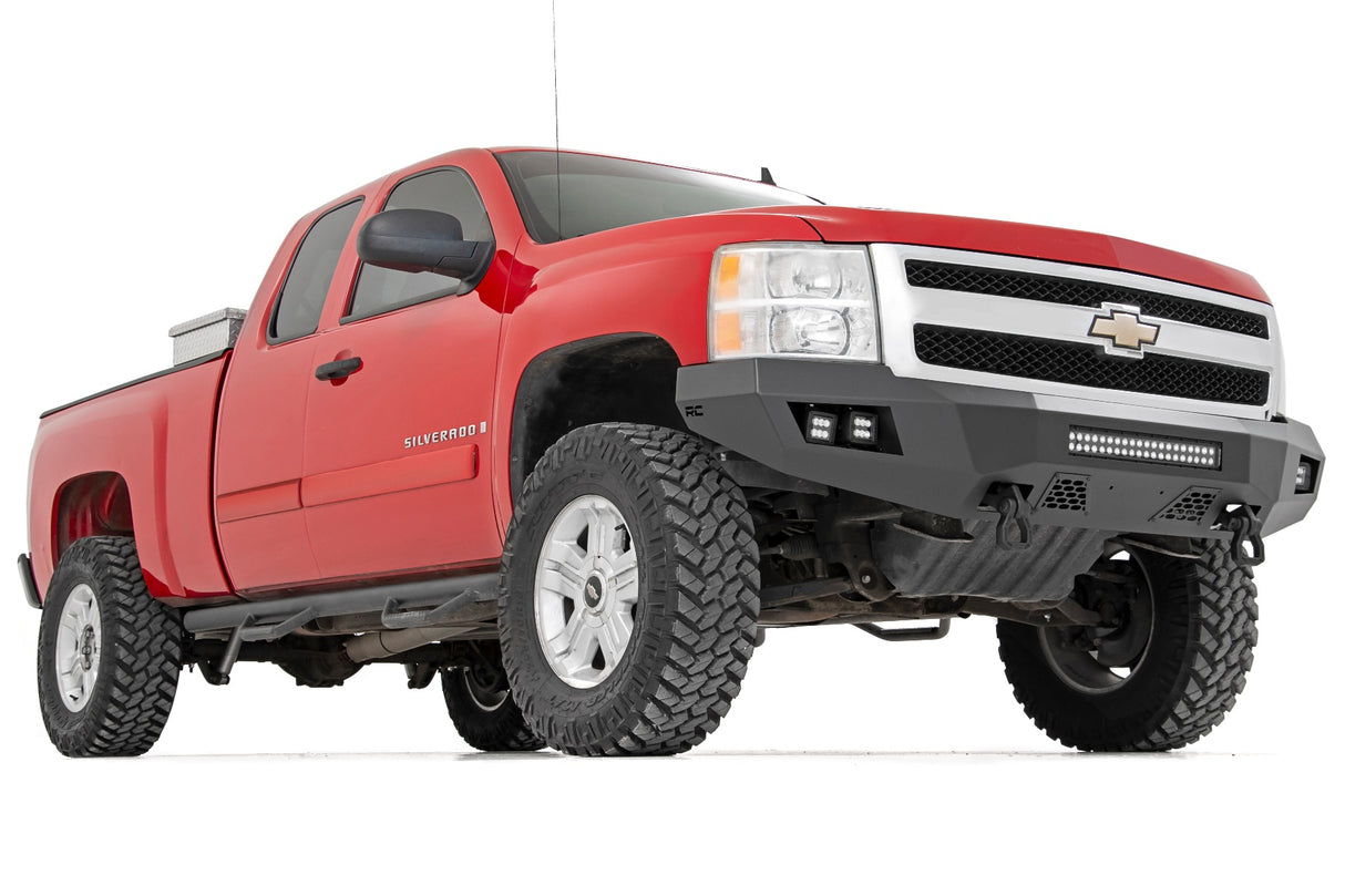 Chevy Heavy-Duty Front LED Bumper For 07-13 1500 Rough Country