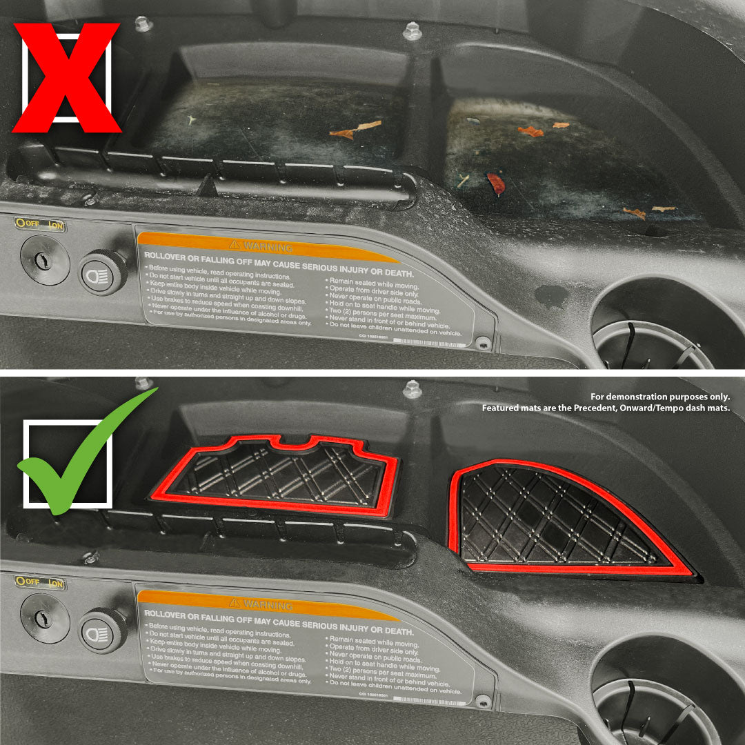 Xtreme Mats PRO Series Club Car Dash Mat for Precedent (2004-2025*), Onward/Tempo (2017-2025*)