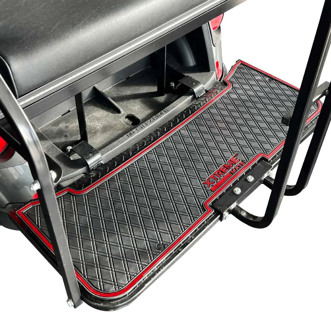 E-Z-GO RXV & TXT - Rear Facing Foot Rest Mat - Fits Select E-Z-GO RXV and TXT Rear Seat Kits - PRO Series