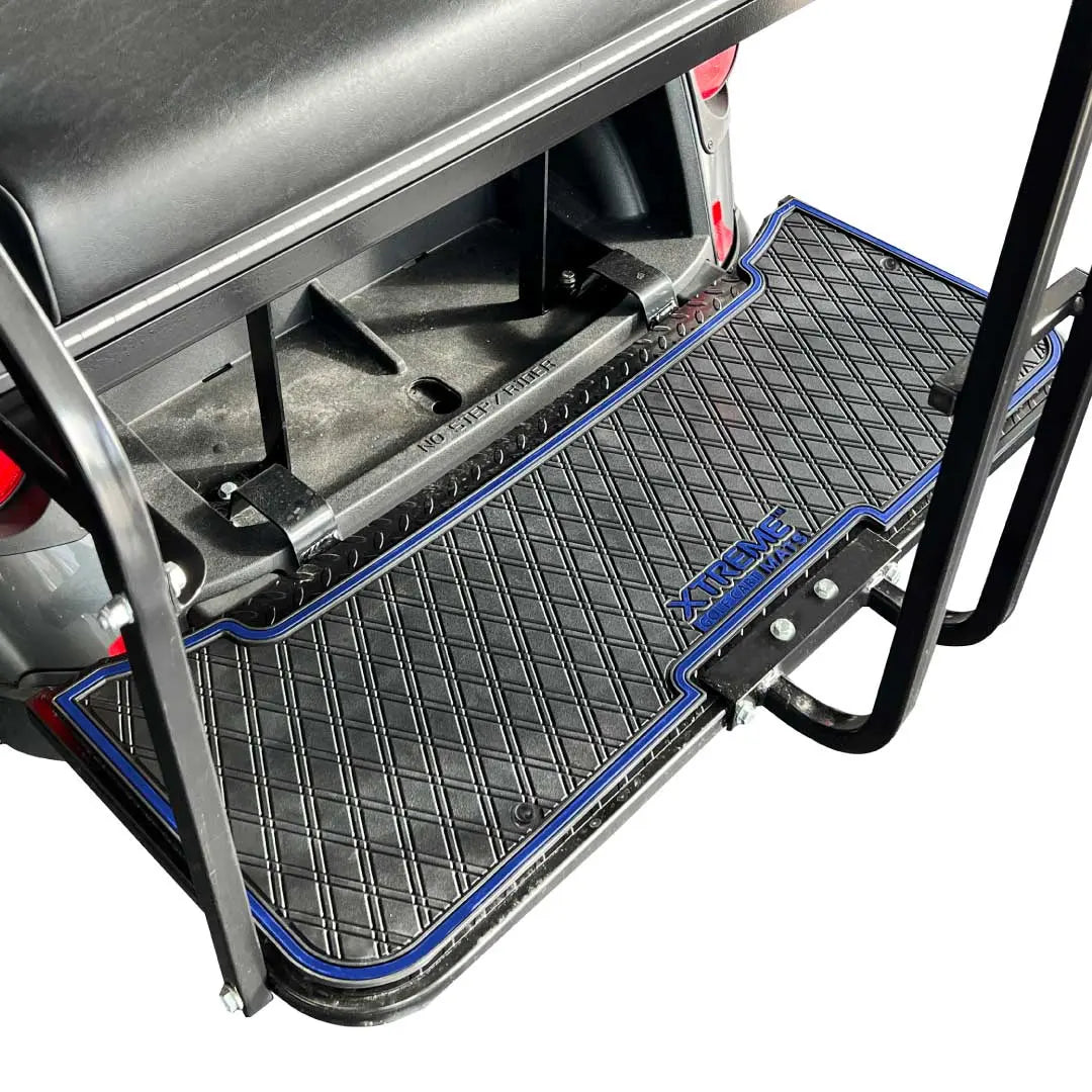 E-Z-GO RXV & TXT - Rear Facing Foot Rest Mat - Fits Select E-Z-GO RXV and TXT Rear Seat Kits - PRO Series