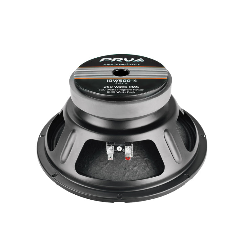 PRV Audio 10W500-4 10 Inch Pro Audio Woofer 4 Ohms