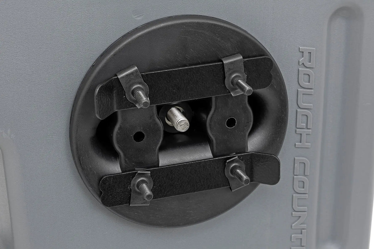 Rough Country Flat Fluid Container with Lockable Mount 10L 99062A