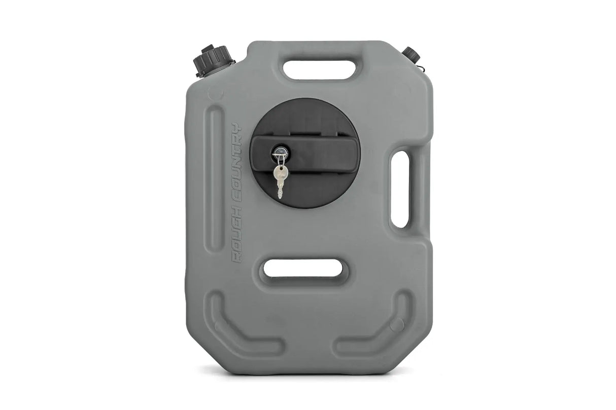 Rough Country Flat Fluid Container with Lockable Mount 10L 99062A
