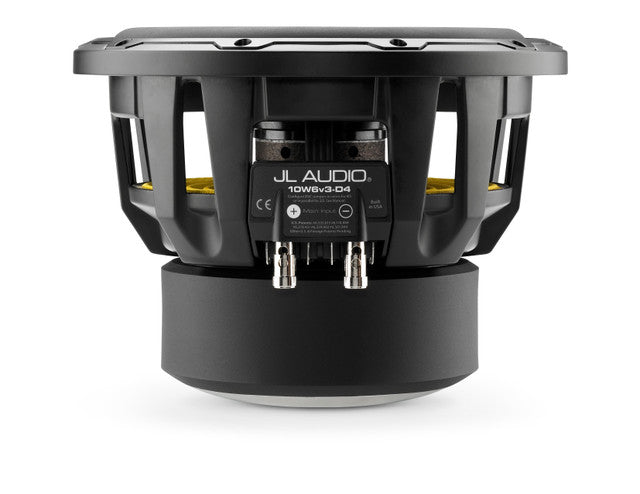 JL Audio 10W6v3-D4 | 10" 600W RMS Subwoofer DVC 4-Ohm