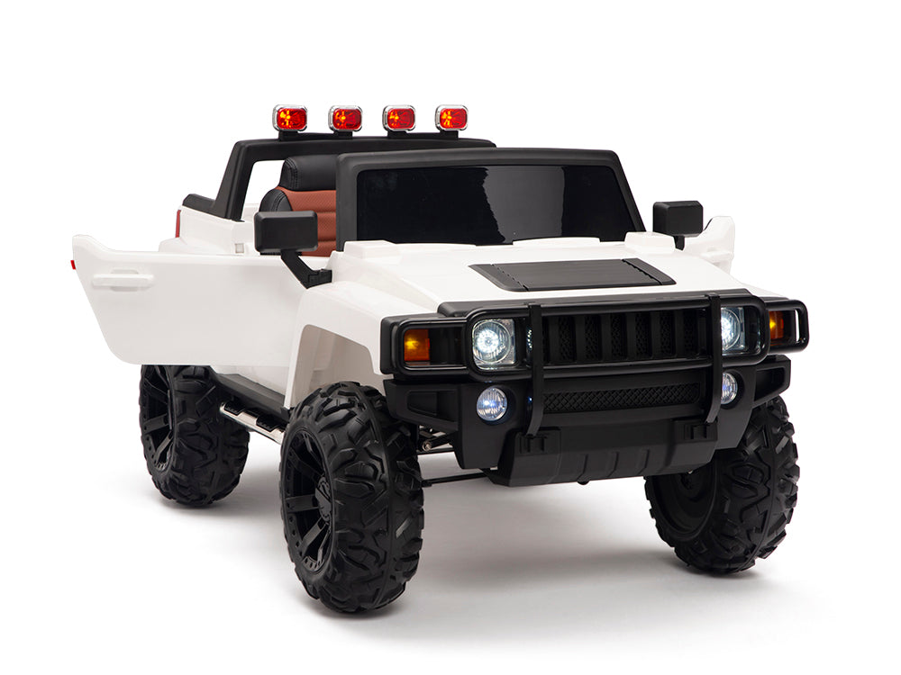 Ride On RC Car Hummer Style Truck For Children W/Magic Cars® Parental Remote Control