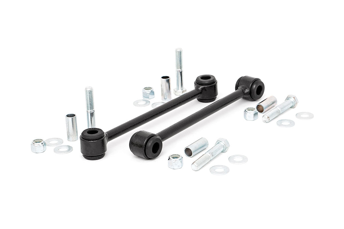 Sway Bar Links Rear 2.5-4 Inch Lift Jeep Wrangler JK/Wrangler Unlimited (07-18) Rough Country