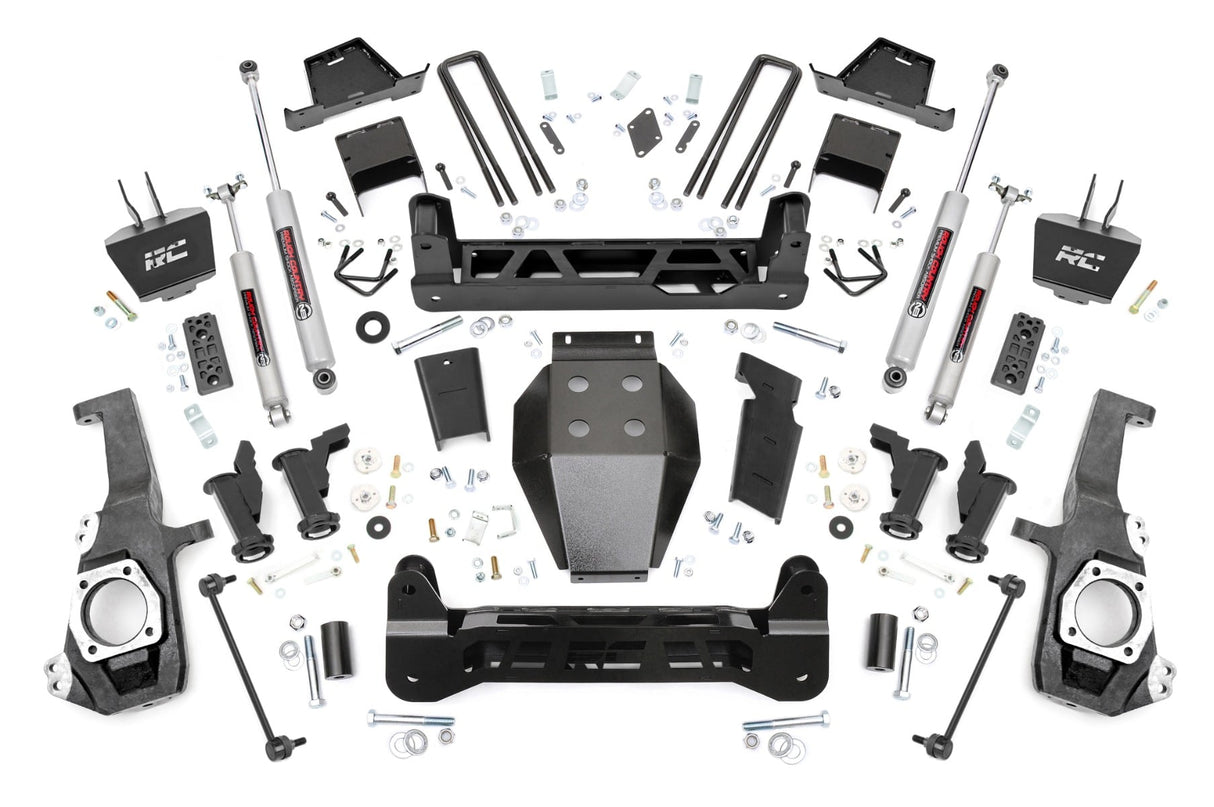 7 Inch Lift Kit Torsion Drop Silverado/Sierra 2500HD/3500HD (20-26) Rough Country